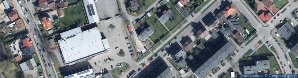 Zdjęcie satelitarne Częstochowska ul.