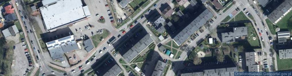 Zdjęcie satelitarne Częstochowska ul.