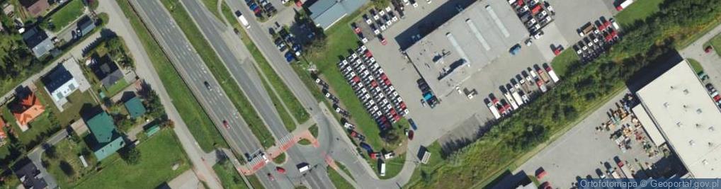 Zdjęcie satelitarne Częstochowska ul.