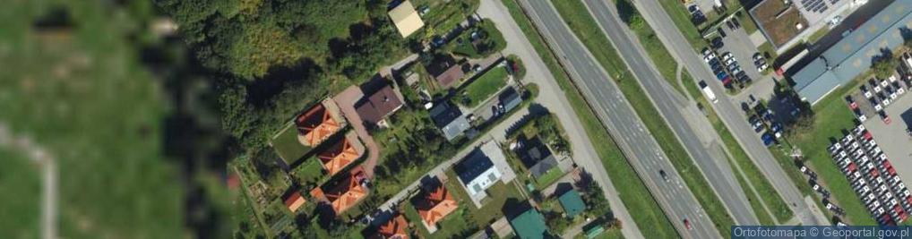 Zdjęcie satelitarne Częstochowska ul.