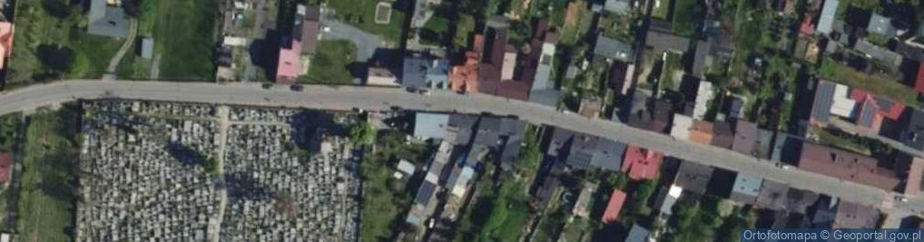 Zdjęcie satelitarne Częstochowska ul.