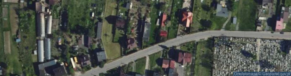 Zdjęcie satelitarne Częstochowska ul.