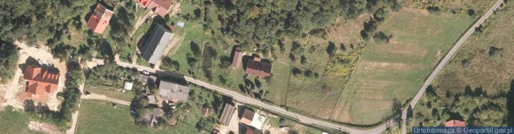 Zdjęcie satelitarne Czerwony Dworek ul.