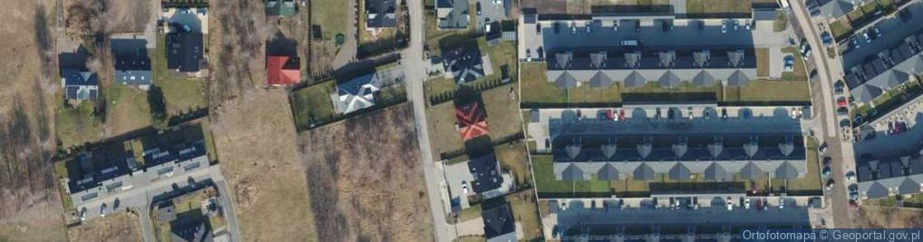Zdjęcie satelitarne Czerwonych Beretów ul.