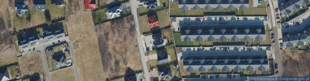 Zdjęcie satelitarne Czerwonych Beretów ul.