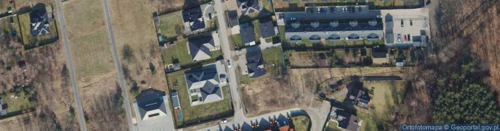 Zdjęcie satelitarne Czerwonych Beretów ul.
