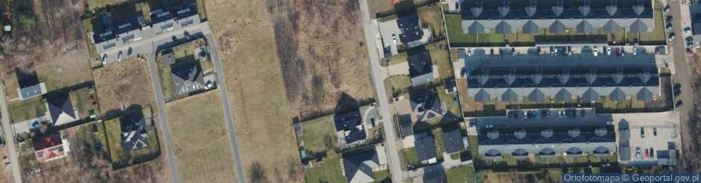 Zdjęcie satelitarne Czerwonych Beretów ul.