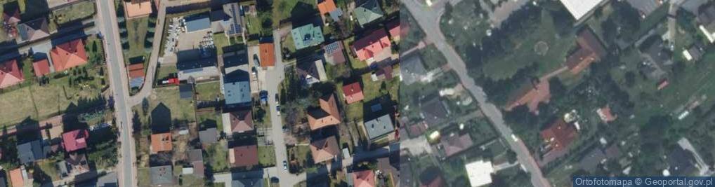 Zdjęcie satelitarne Czumy Waleriana, gen. ul.