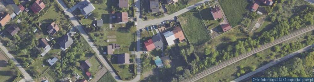 Zdjęcie satelitarne Czerwonych Maków ul.