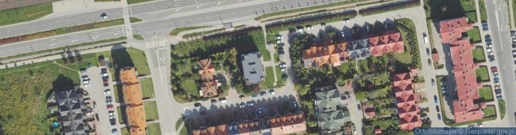 Zdjęcie satelitarne Czerwonego Kapturka ul.