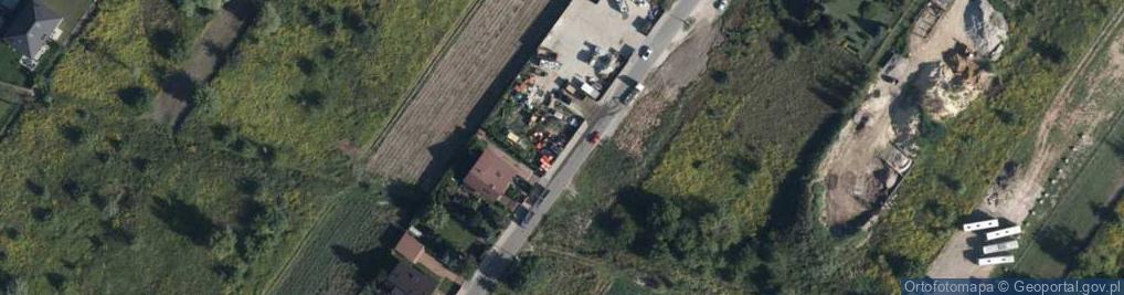 Zdjęcie satelitarne Czysta ul.