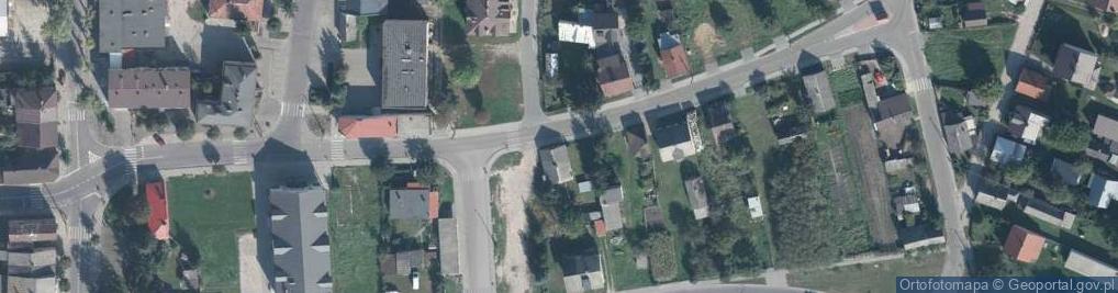 Zdjęcie satelitarne Czerwonego Krzyża ul.