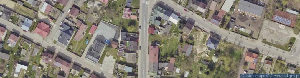 Zdjęcie satelitarne Częstochowska ul.