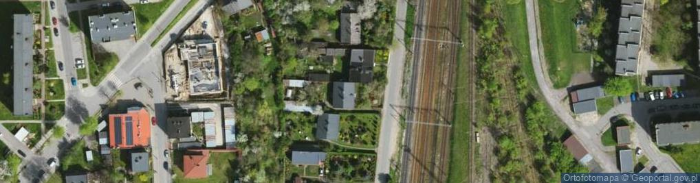 Zdjęcie satelitarne Częstochowska ul.