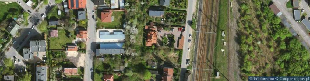 Zdjęcie satelitarne Częstochowska ul.