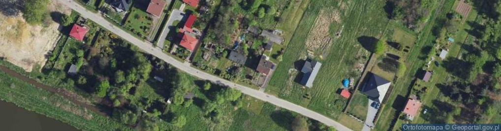 Zdjęcie satelitarne Czarnej Przemszy ul.