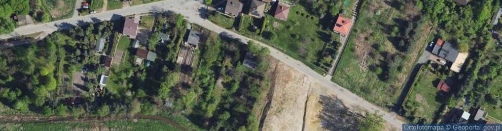 Zdjęcie satelitarne Czarnej Przemszy ul.