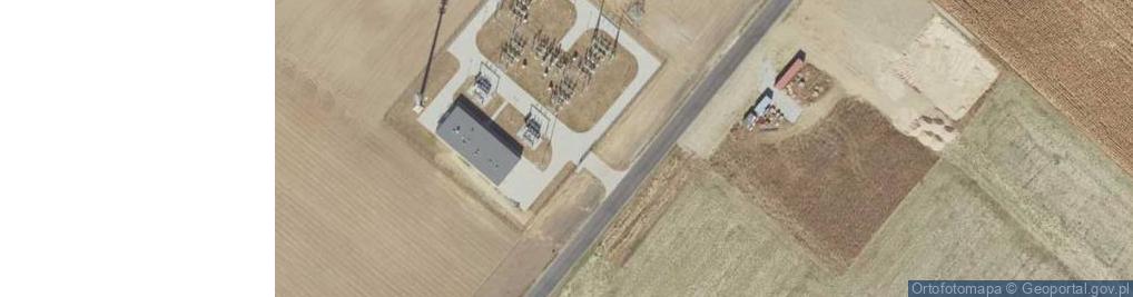 Zdjęcie satelitarne Czarna Droga ul.