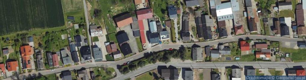 Zdjęcie satelitarne Czynu Społecznego ul.