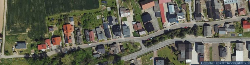 Zdjęcie satelitarne Czynu Społecznego ul.