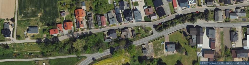 Zdjęcie satelitarne Czynu Społecznego ul.