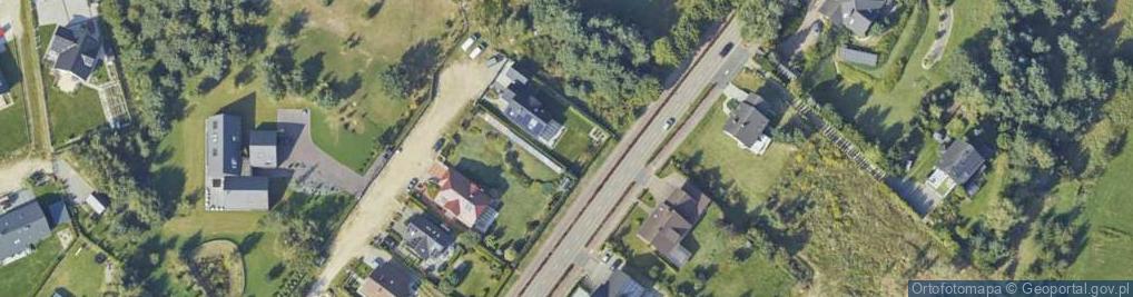 Zdjęcie satelitarne Czerwonego Kapturka ul.