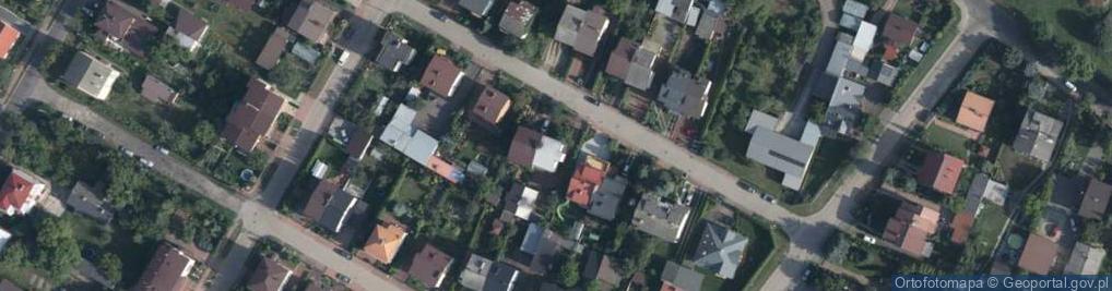 Zdjęcie satelitarne Czerwonego Kapturka ul.
