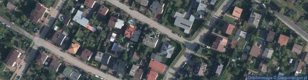Zdjęcie satelitarne Czerwonego Kapturka ul.