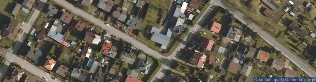 Zdjęcie satelitarne Czerwonego Kapturka ul.