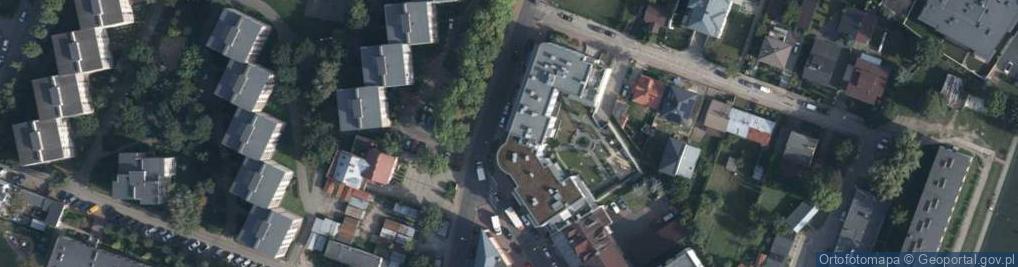 Zdjęcie satelitarne Czerwonego Krzyża ul.