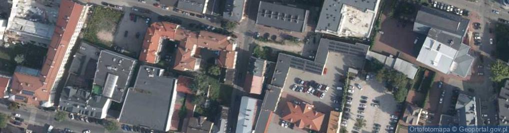 Zdjęcie satelitarne Czerwonego Krzyża ul.