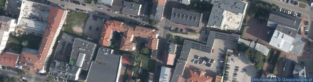 Zdjęcie satelitarne Czerwonego Krzyża ul.