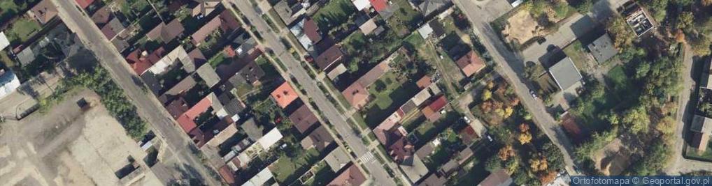 Zdjęcie satelitarne Częstochowska ul.