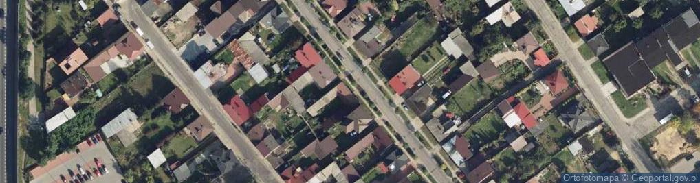 Zdjęcie satelitarne Częstochowska ul.