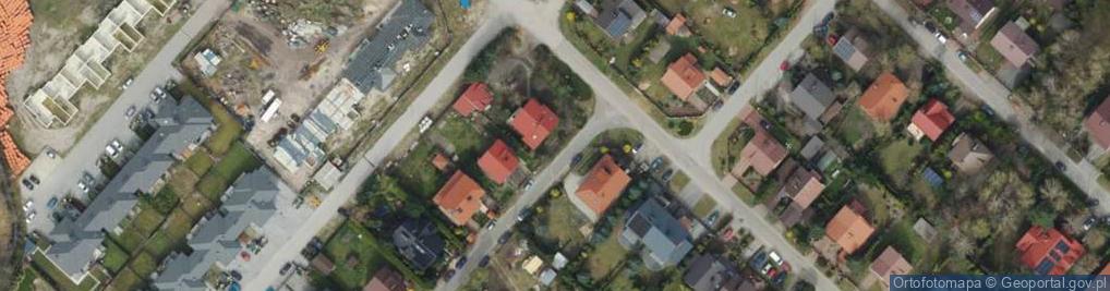 Zdjęcie satelitarne Czerwonego Kapturka ul.