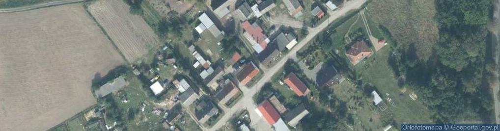 Zdjęcie satelitarne Czerwonych Domków ul.
