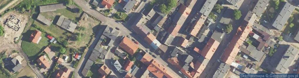 Zdjęcie satelitarne Czerwonego Krzyża ul.