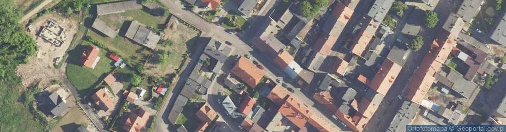 Zdjęcie satelitarne Czerwonego Krzyża ul.