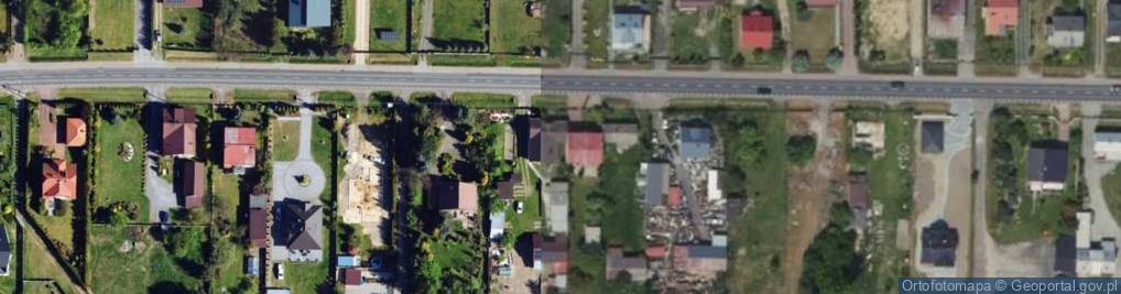 Zdjęcie satelitarne Częstochowska ul.