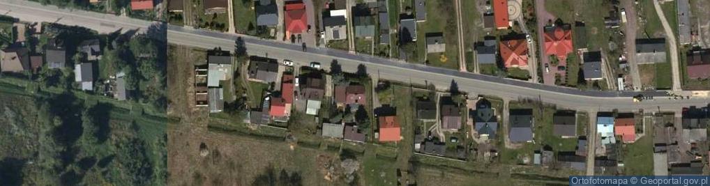 Zdjęcie satelitarne Czynu Społecznego ul.