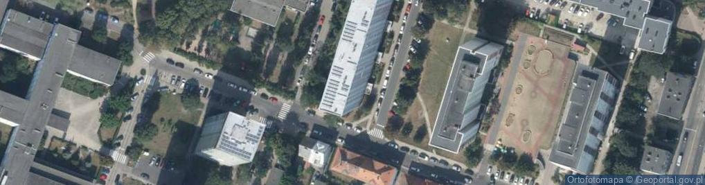 Zdjęcie satelitarne Częstochowska ul.