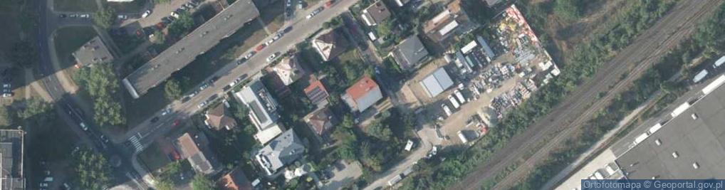 Zdjęcie satelitarne Czwartaków ul.