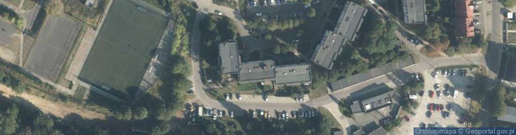 Zdjęcie satelitarne Czerwona ul.