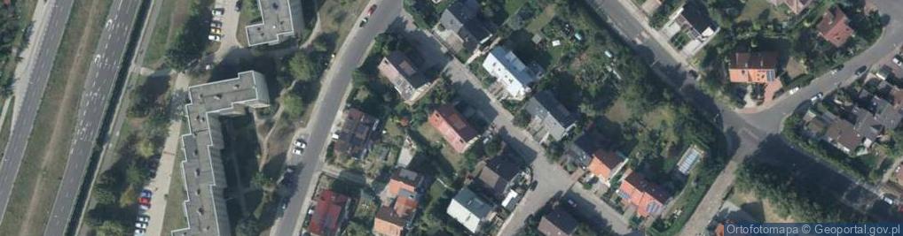 Zdjęcie satelitarne Czyżyka ul.