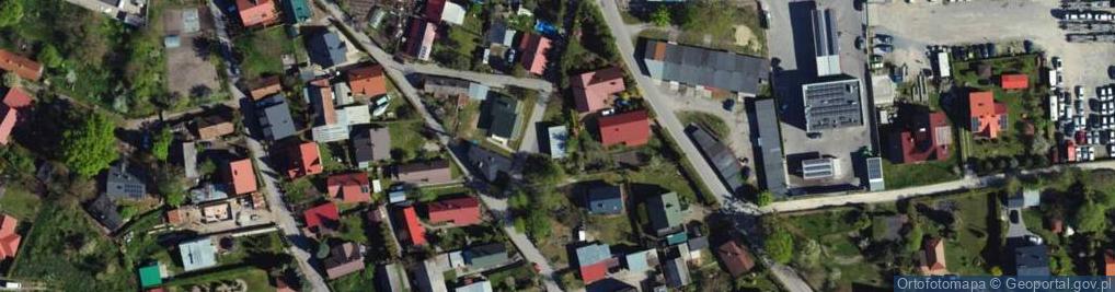 Zdjęcie satelitarne Czerwonego Krzyża ul.