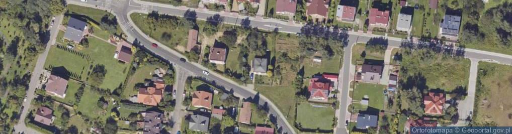 Zdjęcie satelitarne Czarna Droga ul.