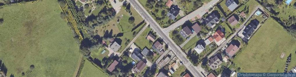 Zdjęcie satelitarne Czarna Droga ul.