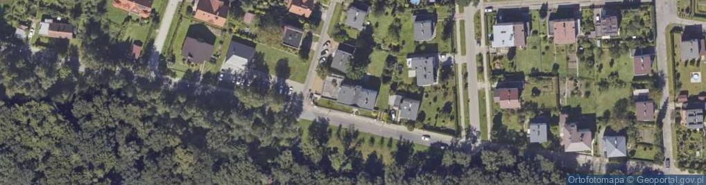 Zdjęcie satelitarne Czarna Droga ul.