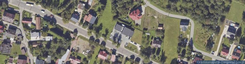 Zdjęcie satelitarne Czerwona ul.