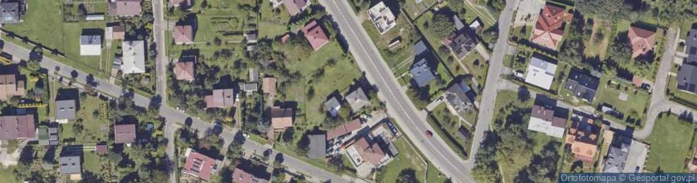 Zdjęcie satelitarne Czerwona ul.